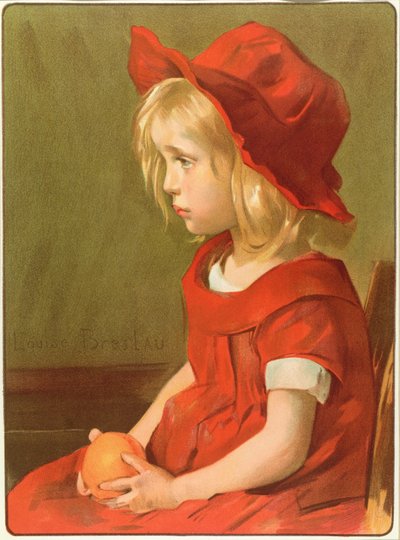 Girl with an Orange by Marie Louise Catherine Breslau